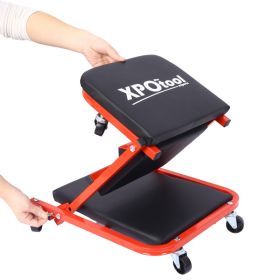 Mechanic Crawler, Garage Gift, 36inch Z-crawler Seat, 2-in-1 Mechanic Gift, 300 Lb Capacity, Low Profile Crawler With 6 Wheels, Garage, Father's Day T