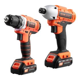Tool Combo Kit Max 12V Cordless 2-Tool Power Combo Kit with 2.0 Ah Batteries