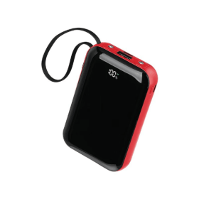 Universal Charging Companion  Power Bank - Suitable For A Variety Of Scenarios, With Portability And Multiple Capacities, Fast Charging And Wirel (Color: Red)