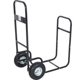 Rolling Cart With Pneumatic Wheels (Option: 1pcs)