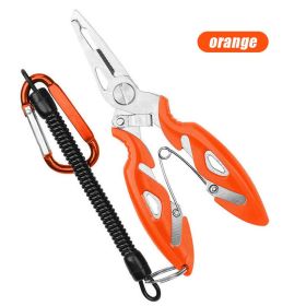 Multifunction Fishing Pliers (Color: Orange)